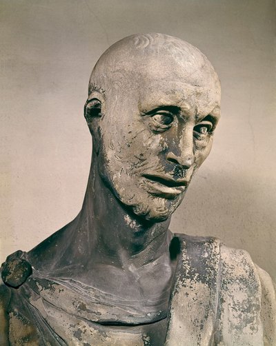 ""Profeetta Habakuk (Habakuk, Habakuk, Habakuk, Abakouk, Havakuk)" Betto Bardi dit Donatello (1386-1466) 1427-1436 Firenze, Museo dell