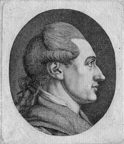 Muotokuva kirjailijasta Johann Wolfgang von Goethe 1749-1832 tekijältä Dora Stock