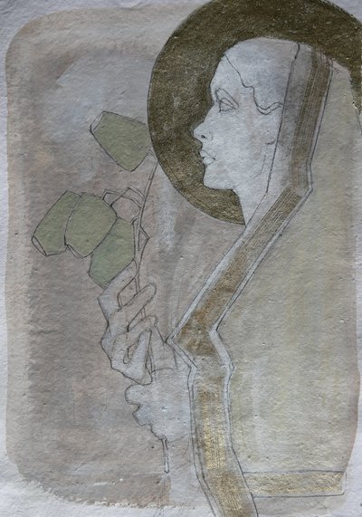 Serene Profile Gold Halo tekijältä Doris Schmitz