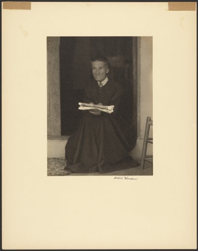 Sisar Sarah, Shaker Settlement, Mt. Lebanon, New York. tekijältä Doris Ulmann