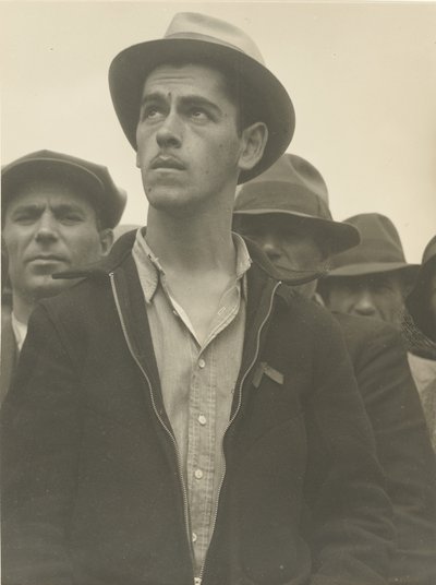 Katutapaaminen, San Francisco / "Täällä demokratia selviää" / "Mitä on edessä" tekijältä Dorothea Lange