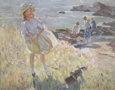 On the Cliffs (öljy kankaalle) tekijältä Dorothea Sharp