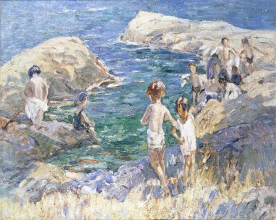 On the Rocks (öljy kankaalle) tekijältä Dorothea Sharp