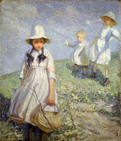 The Primrose Way (öljy kankaalle) tekijältä Dorothea Sharp