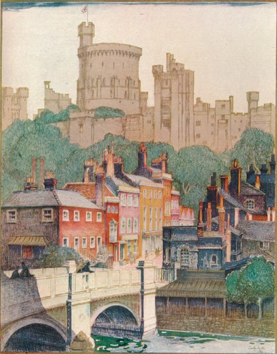 Windsorin linna, 1922. 1924 tekijältä Dorothy Hutton