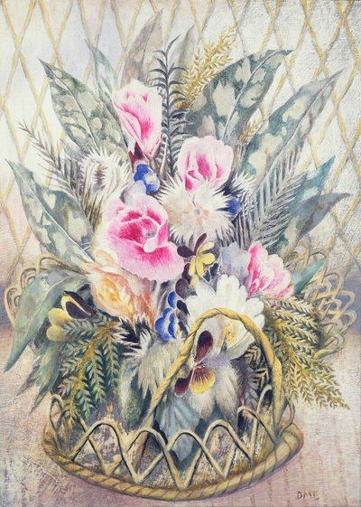 Godetias (öljy kankaalle) tekijältä Dorothy M. Larcher
