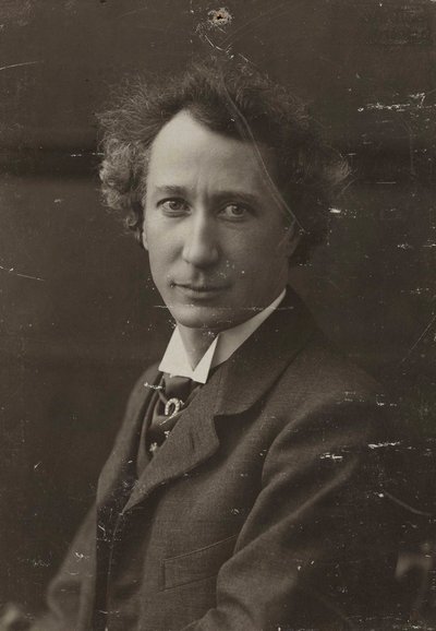 Pianisti ja säveltäjä Emil von Sauerin muotokuva 1862-1942 n. 1905. tekijältä Dortmund . Photo studio Neuhaus