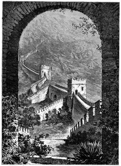 Kiinan muuri, 1800-luku tekijältä Dosso