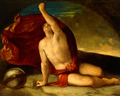 Astronomian personifikaatio, n. 1520-29 tekijältä Dosso Dossi