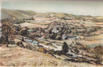Poynings: Sussexin kylä (värilitro) tekijältä Douglas Sharpus Andrews