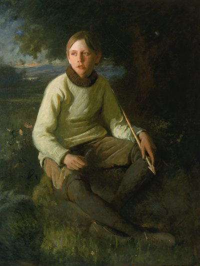 Poika nuolen kanssa, 1903. tekijältä Douglas Volk