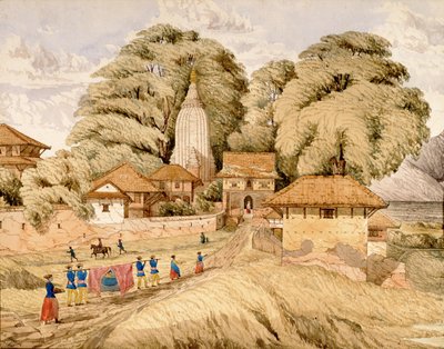 Narain - Hitthee, lähellä Kathmandooa, Nepal tekijältä Dr. Henry Ambrose Oldfield