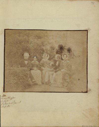 Sir David Brewster ja neiti Mary Playfair, Lady Brewster, herra Pakenham Edgeworth ja neiti Brewster. tekijältä Dr. John Adamson