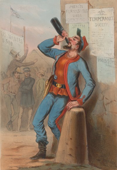 Yhdysvallat 1865 – New York Fire-Brigade Zouaves, 1865. tekijältä Draner
