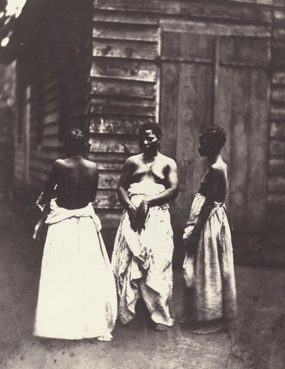 Madagaskarin naisten levy 28, 1863. tekijältä Désiré Charnay