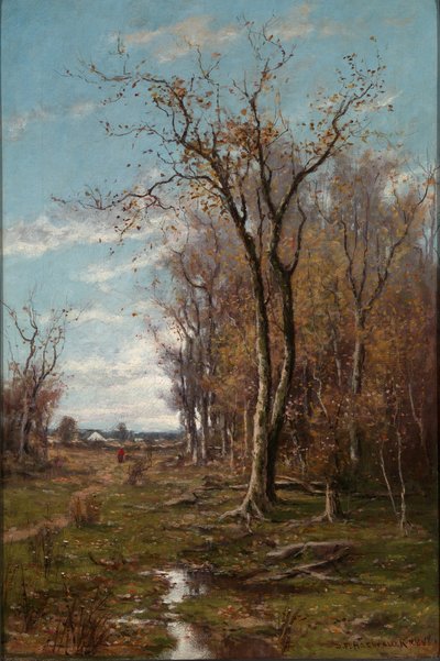 Syksyn maisema tekijältä Du Bois Fenelon Hasbrouck