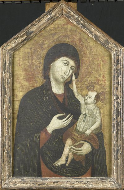 Maria lapsen kanssa tekijältä Duccio di Buoninsigna (copy after)