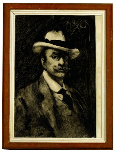 Omakuva, 1899 tekijältä Dudley Hardy