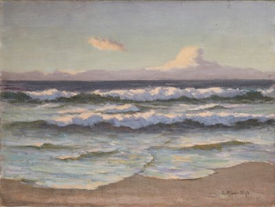 Lilac Waves ( öljy kankaalle) tekijältä Duncan McGregor Whyte