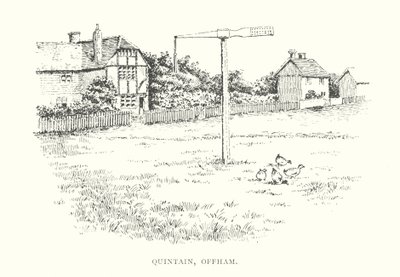 Quintain, Offham (litografia) tekijältä Duncan Moul