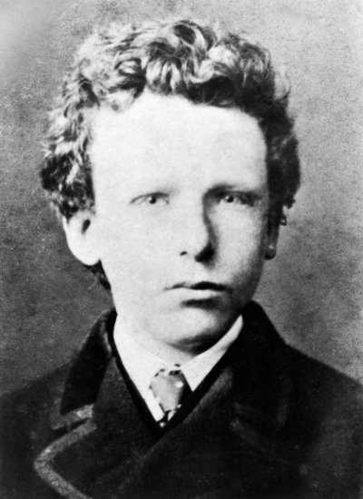 Vincent Van Gogh, noin 13-vuotias (m/w kuva) tekijältä Dutch Photographer