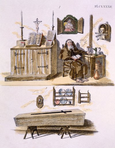 Kuvitus G. van Laarin Magazine of Garden Gems -lehdestä, julkaistu 1802 tekijältä Dutch School