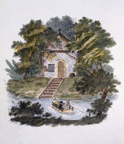 Kuvitus G. van Laarin Magazine of Garden Gems -lehdestä, julkaistu 1802 tekijältä Dutch School