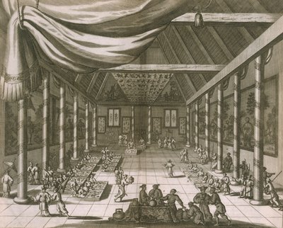 Keisarillinen palatsi, Peking, 1670 tekijältä Dutch School