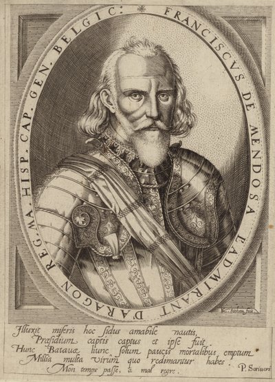 Francesco de Mendozan muotokuva tekijältä Dutch School