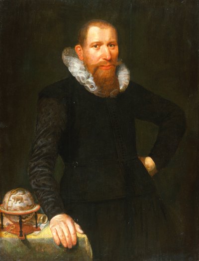 Gentlemanin muotokuva, 1600-luvun alku tekijältä Dutch School