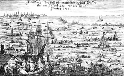 Joulutulva 1717 tekijältä Dutch School