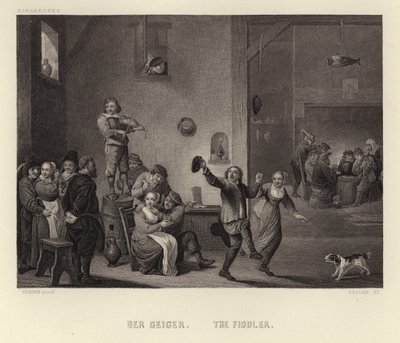 Viulunsoittaja tekijältä Dutch School