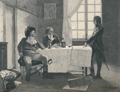 "Bonaparte, Turreau i Volney a Niça el 1793", 1896 finlandès tekijältä E.G.H. Del