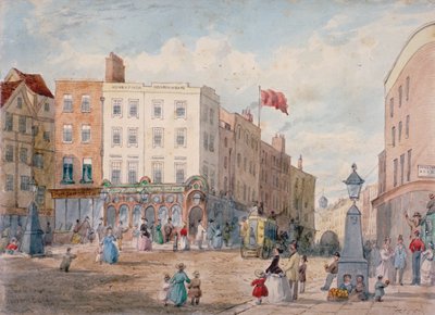 Middle Row, Holborn, Lontoo, 1867 tekijältä EH Dixon