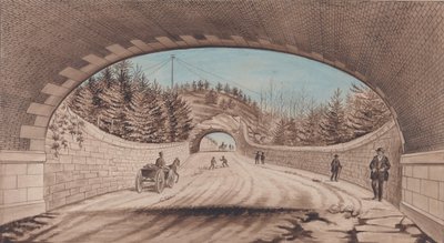 Central Park, Transverse Road nro 2, 1870. tekijältä EP