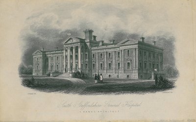 South Staffordshiren yleinen sairaala tekijältä E. Banks