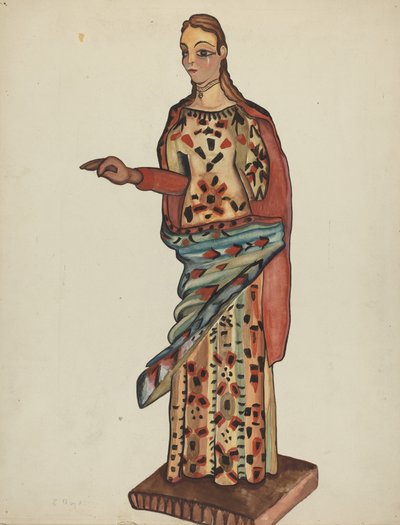 Bulto (puinen pyhän hahmo) tekijältä E. Boyd