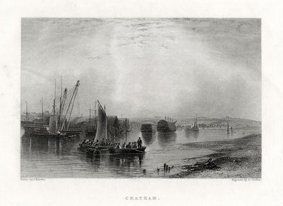 Chatham, Kent, 1860 tekijältä E. Finden