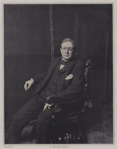Jean-Joseph Benjamin-Constant, ranskalainen taiteilija tekijältä E. Fiorillo