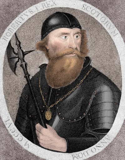 Robert I, yleisesti Robert the Bruce, Skotlannin kuningas, 1797 tekijältä E Harding