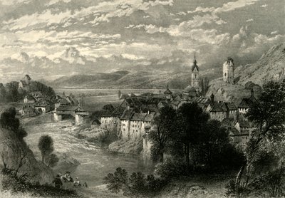 "Laufenburg", s. 1872. tekijältä E I Roberts