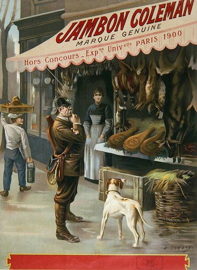 "Jambon Coleman" -mainos tekijältä E. Samson