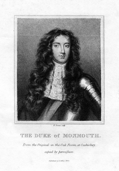 James, Monmouthin herttua, 1806 tekijältä E. Scriven