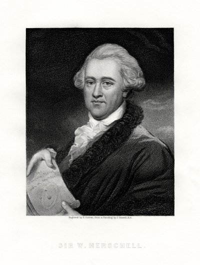 Sir Wilhelm Friedrich Herschel, saksalaissyntyinen brittiläinen tähtitieteilijä ja säveltäjä, 1800-luku. tekijältä E. Scriven