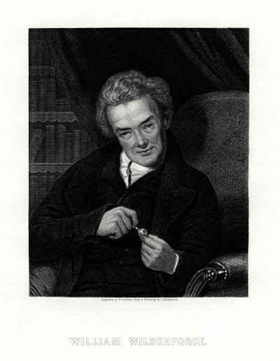 William Wilberforce, englantilainen orjuuden vastainen kampanja, 1800-luku. tekijältä E. Scriven