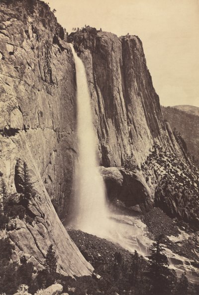 Yosemiten putoukset, 1868. tekijältä Eadweard Muybridge
