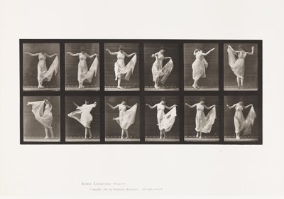 Lauta 187. Tanssii tekijältä Eadweard Muybridge