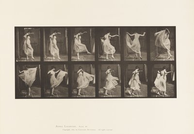 Lauta 188. Tanssii (fancy) tekijältä Eadweard Muybridge