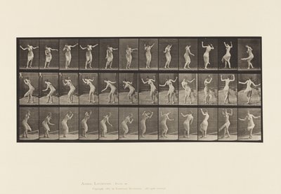 Lauta 191. Tanssi (fancy) tekijältä Eadweard Muybridge