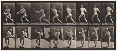 Lauta 278. Baseball; Lyöminen tekijältä Eadweard Muybridge